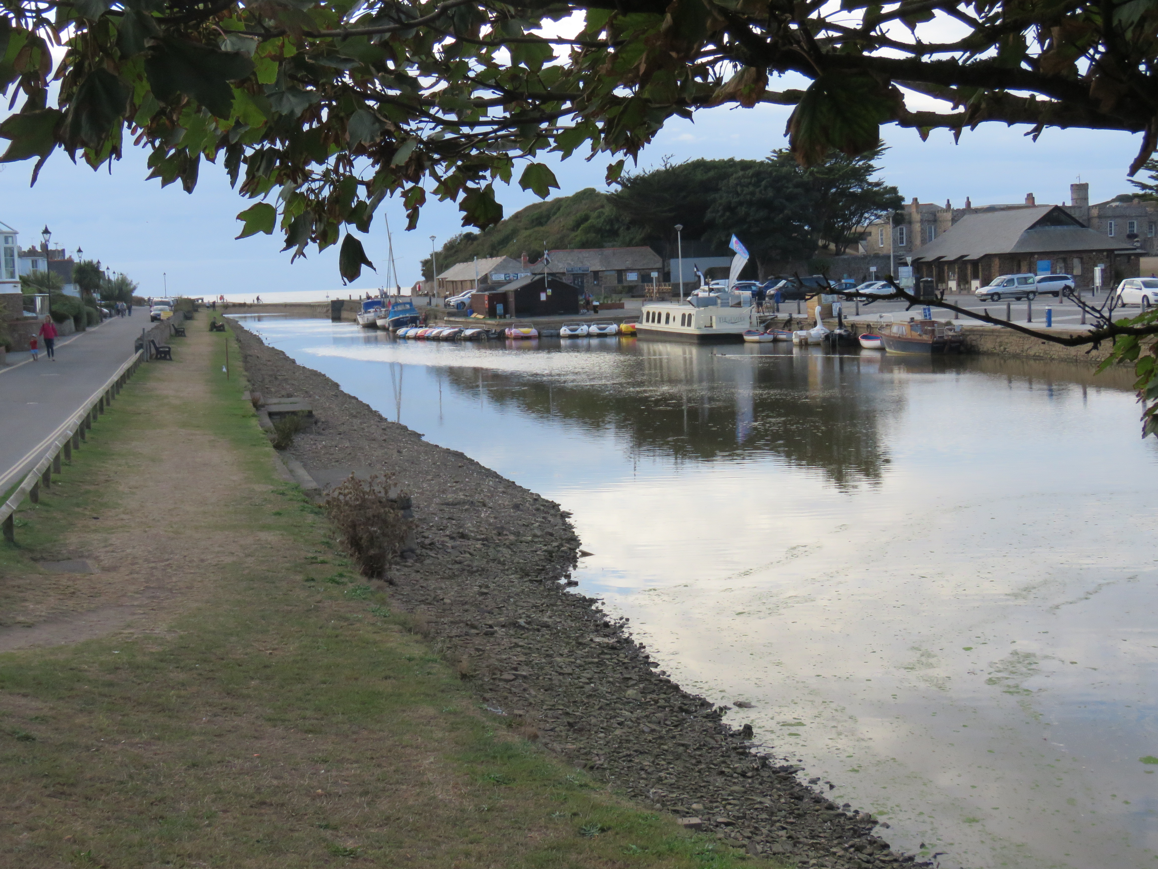 Bude sea basin showing clear effects of the drought in Summer 2022